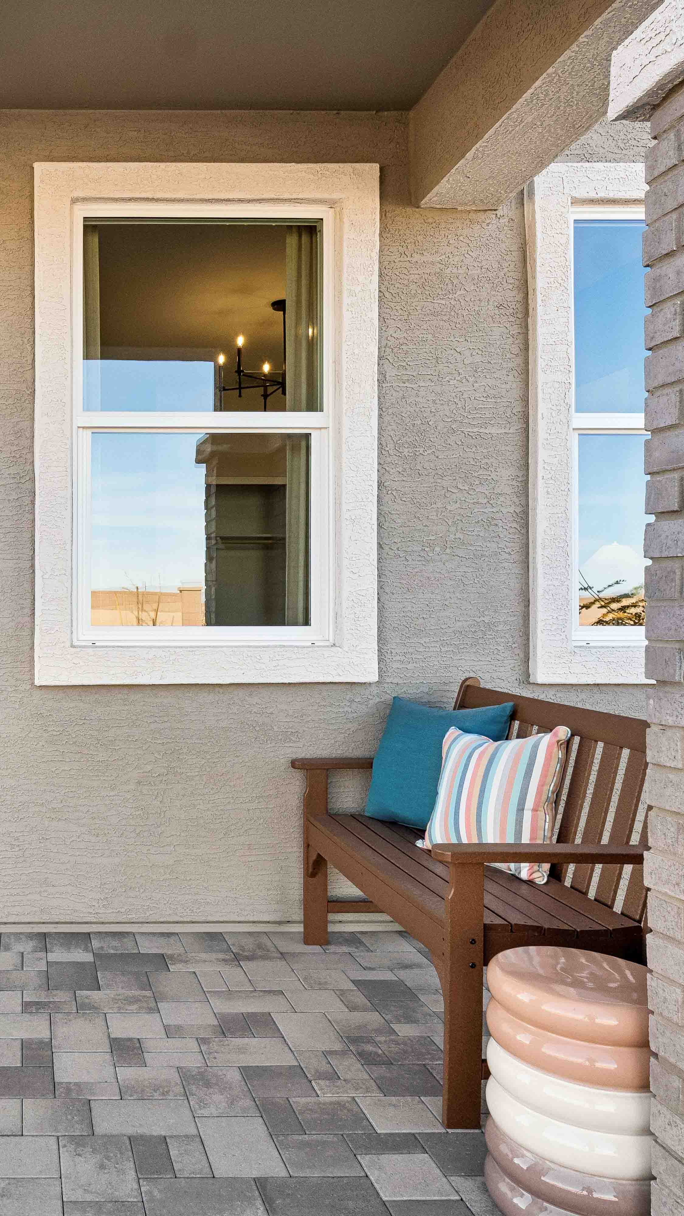 Exterior Patio Entrance North Copper Canyon Ridge new construction homes for sale in surprise az find your dream home