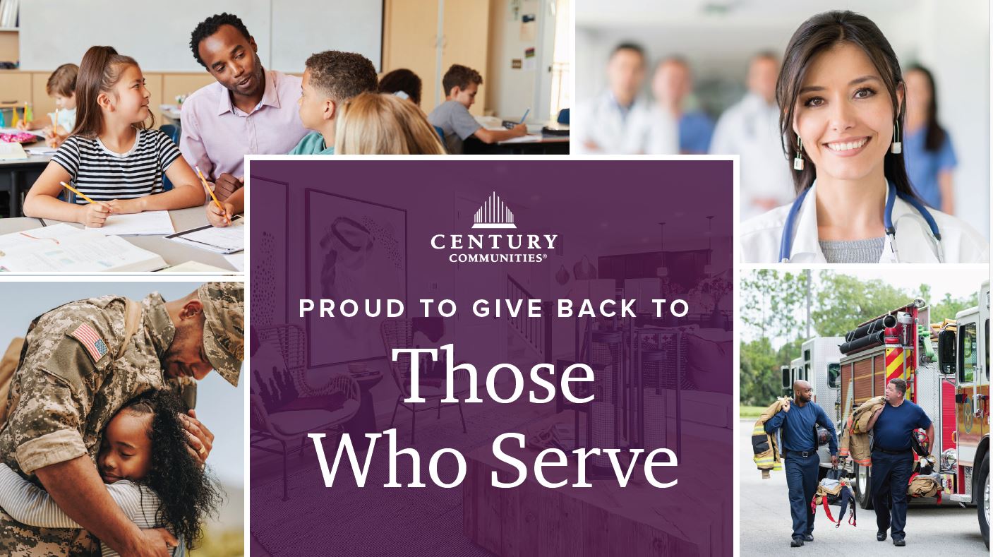 A collage of people.