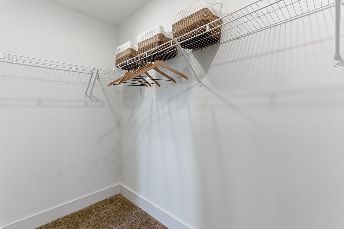 A basket on a table.