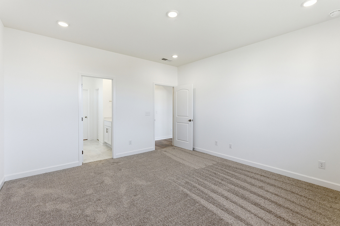 A room with white walls.