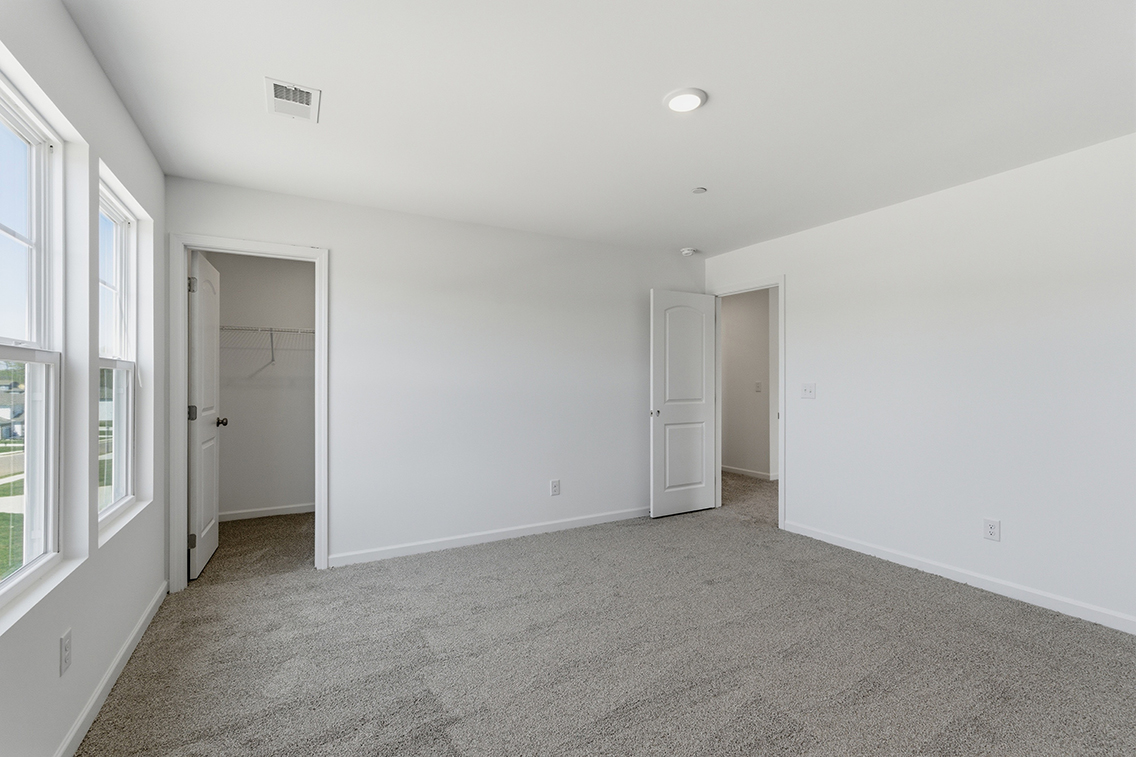 A room with white walls.