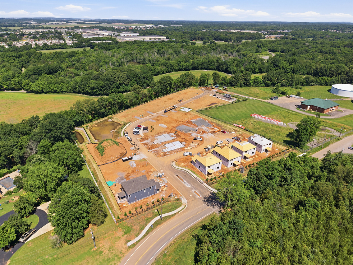 Kingfield community aerial
